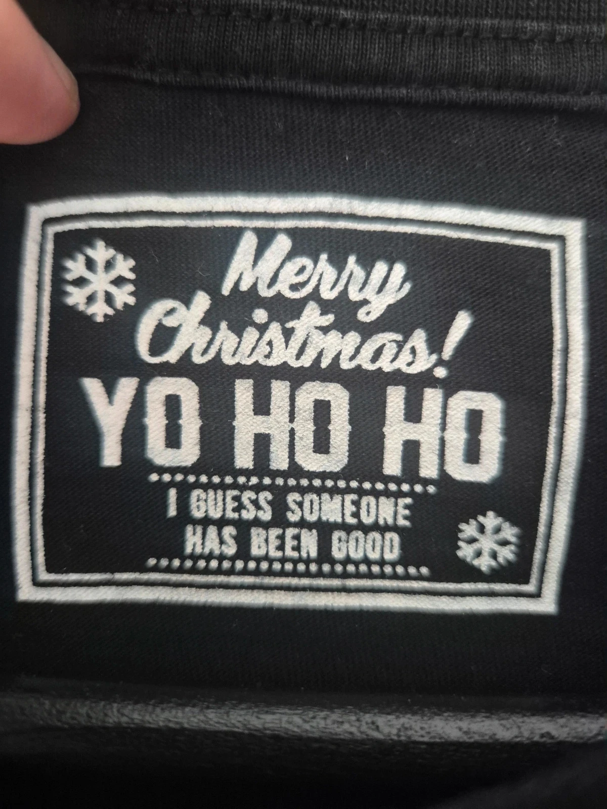 C&A Here & There kerstshirt zwart met kerstman print maat 158/164 – photo 3